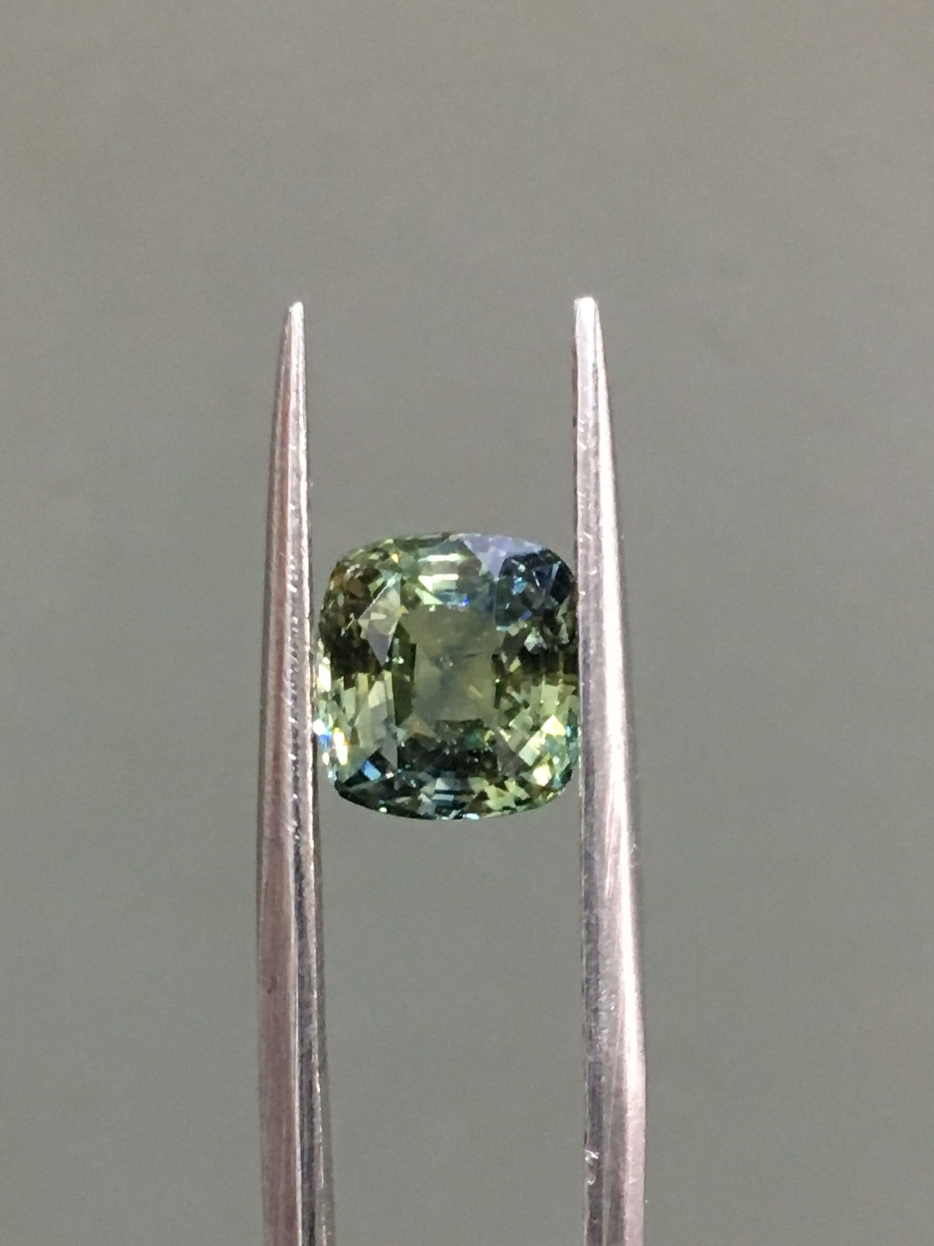 Certified Natural Bluish Green Sapphire (Unheated) Lihiniya Gems