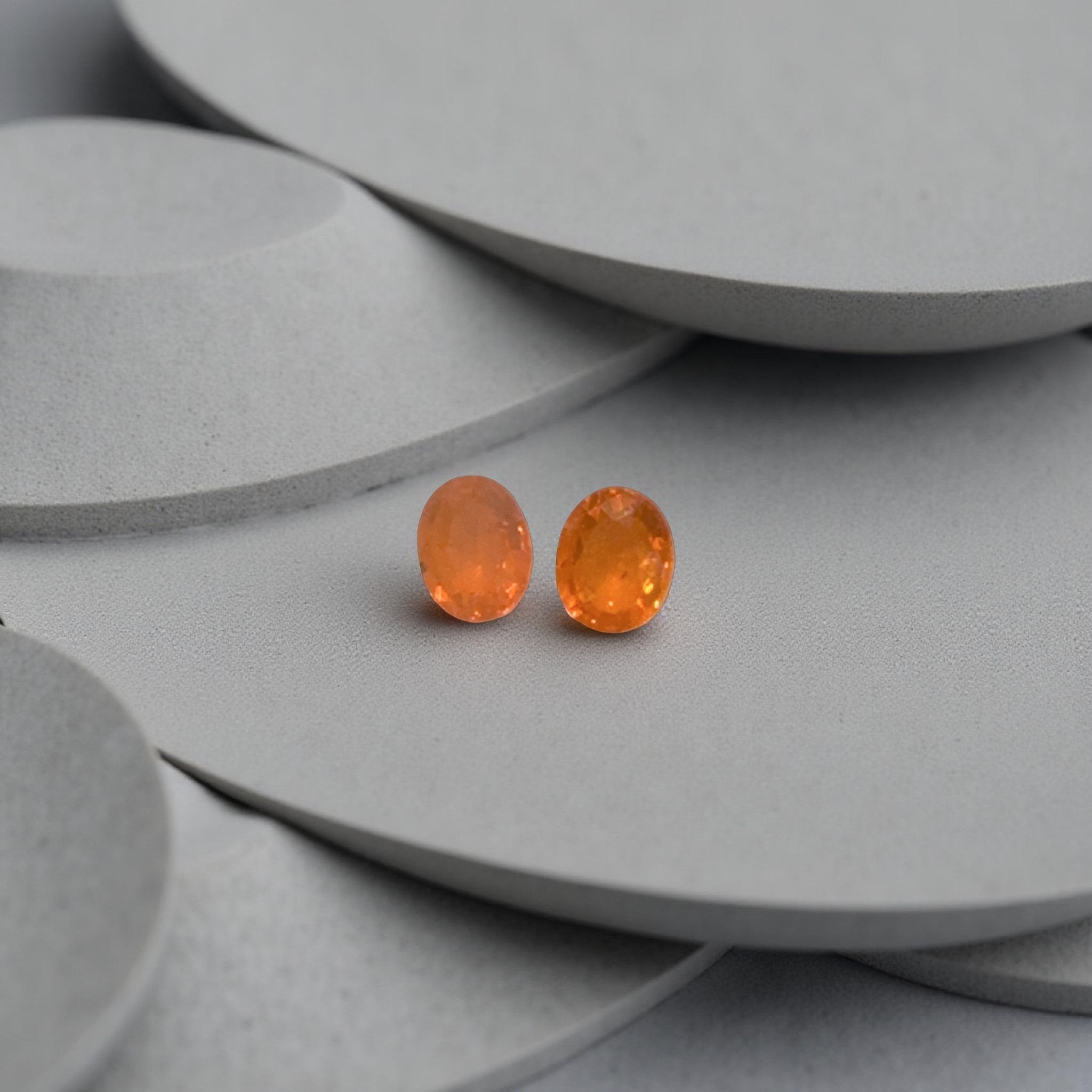 SP0598 Fire Opals matching pair